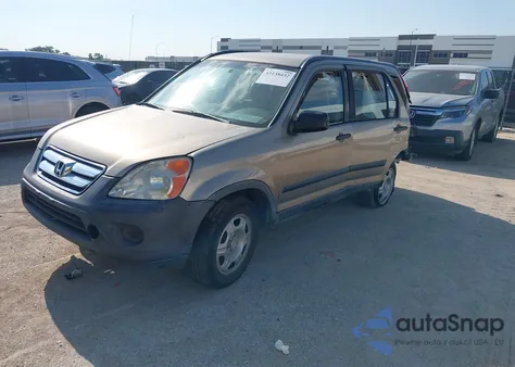 2005 Honda Cr-V Lx z USA, uszkodzony, nr VIN JHLRD78585C047550